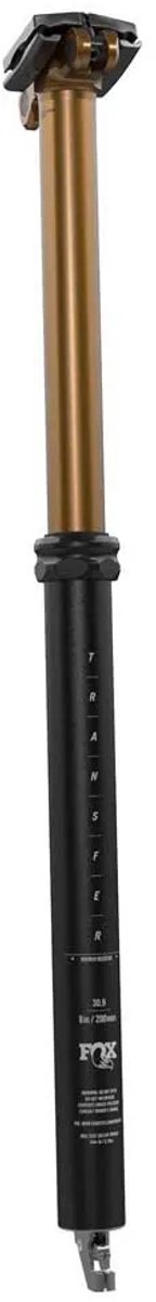 Fox Transfer F-s K 2021 200 Mm Dropper Zadelpen Zwart,Goud 330-530 mm / 30.9 mm