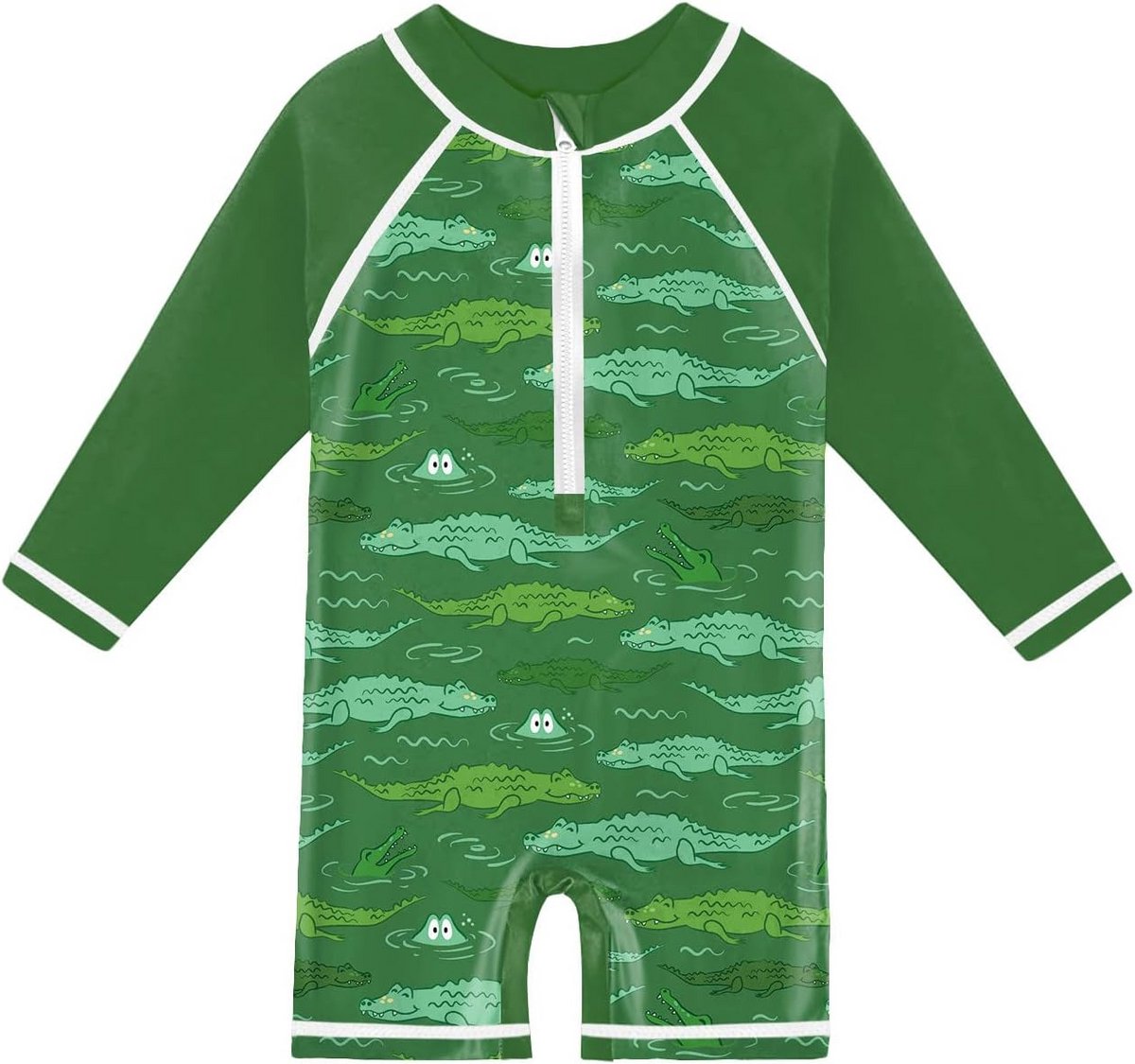 UV Bescherming Baby Zwemshirt met Lange Mouwen - 0-36 Maanden