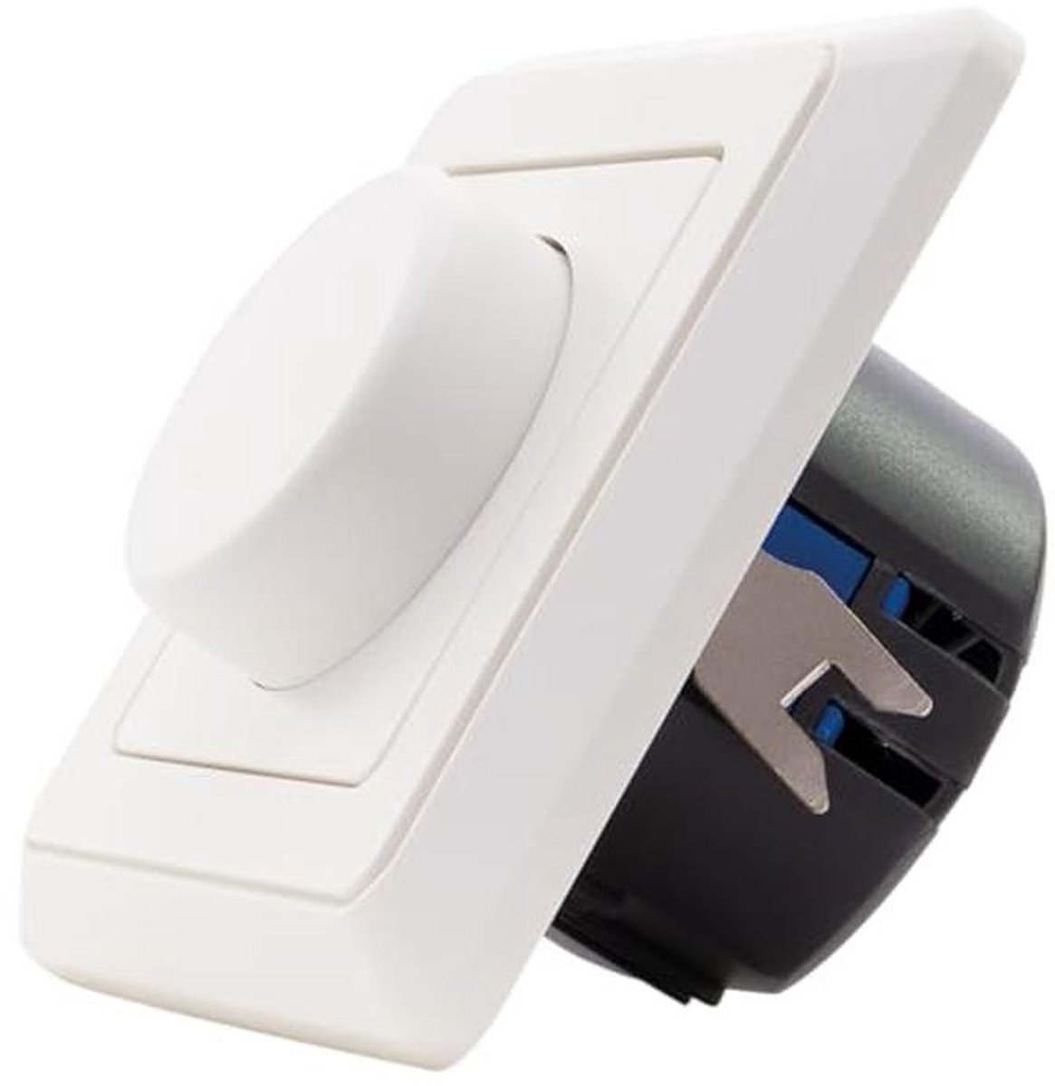 Witte Dimmer en Frame voor Dimbare Lampen