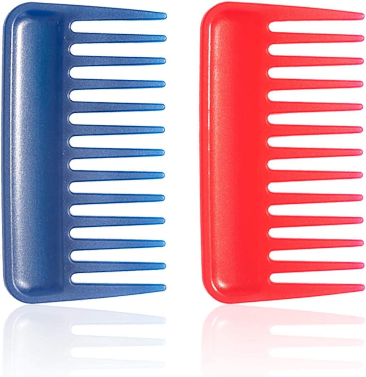 Ronte - Plastic Kam voor Haarjager en Reisbenodigdheden - Set van 2 Stuks