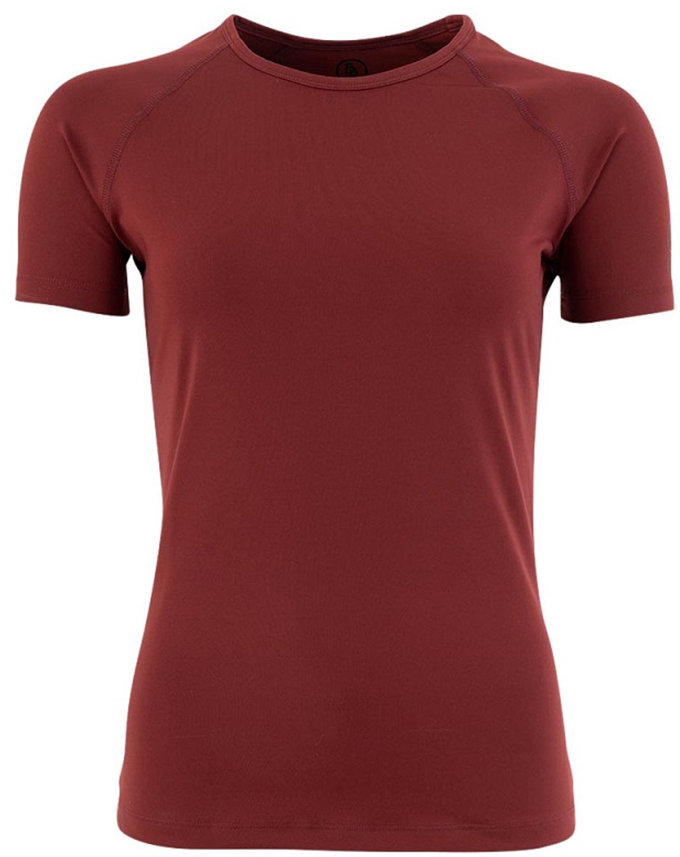 BR CLX SHORT-SLEEVE SHIRT Donkerrood