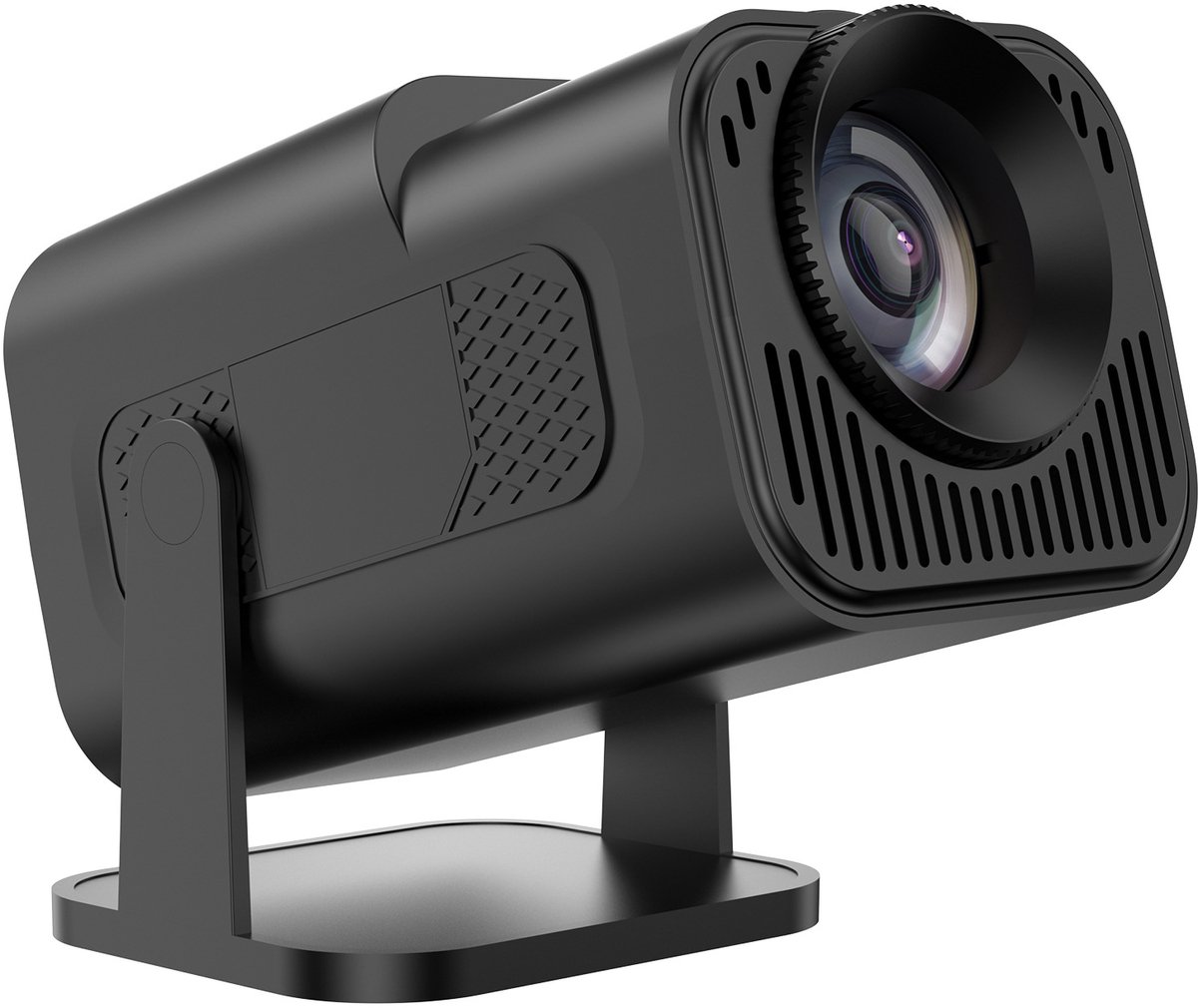 Mini-projector, draagbare buitenprojector voor bioscopen, 180° draaibaar.