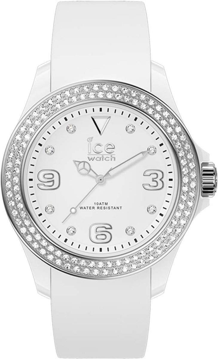Witte Dames Watch met Siliconen Band