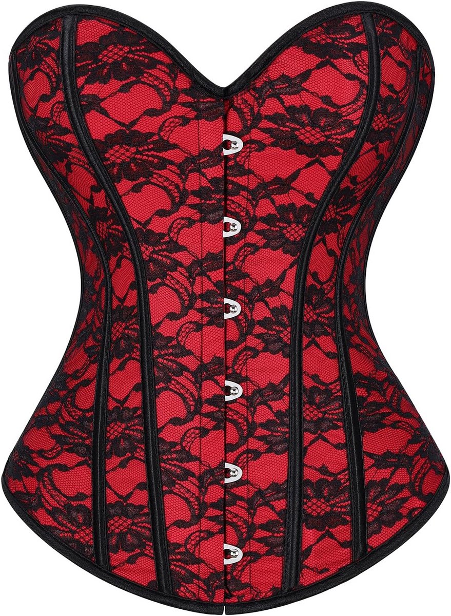 Gothic Vintage Corset voor Dames - Perfect voor Halloween