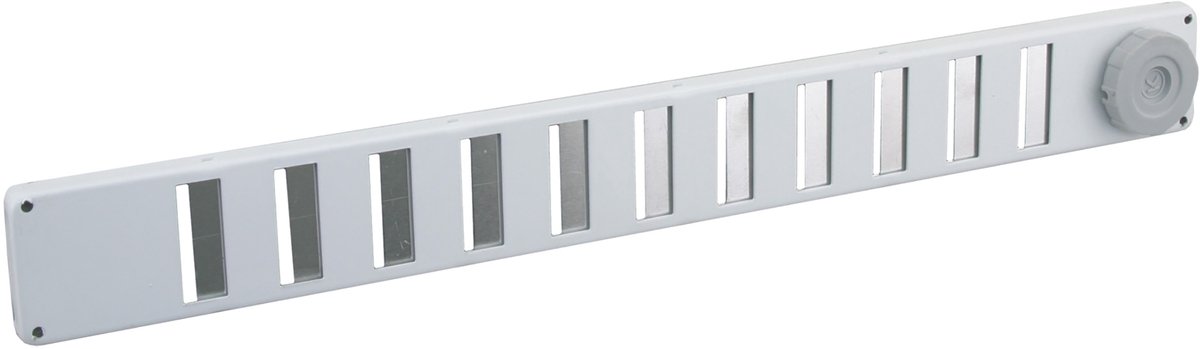 Starx binnenrooster - 49.5 x 6.5 cm - wit