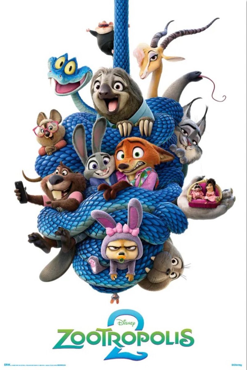 Grupo Erik Poster Disney - Zootropolis 2 61x91,5cm Divers