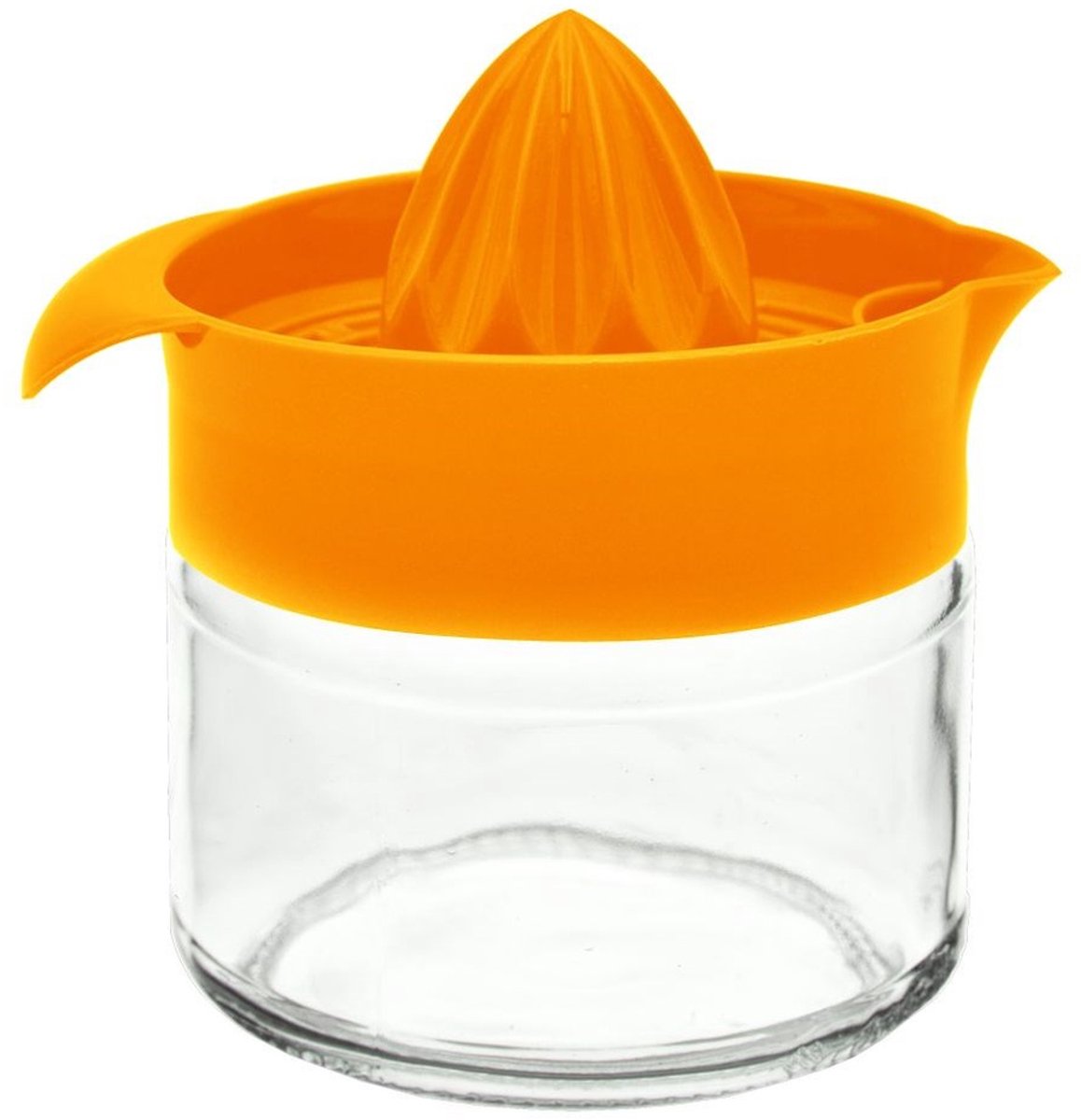Orion - Glazen Citruspers - 300 ml - Met Tuit en Handvat - Geschikt voor Vaatwasser