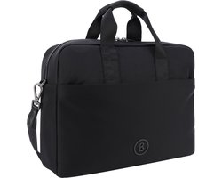 Bogner Business tas met laptopvak Arolla Mattis Briefbag Black Zwart