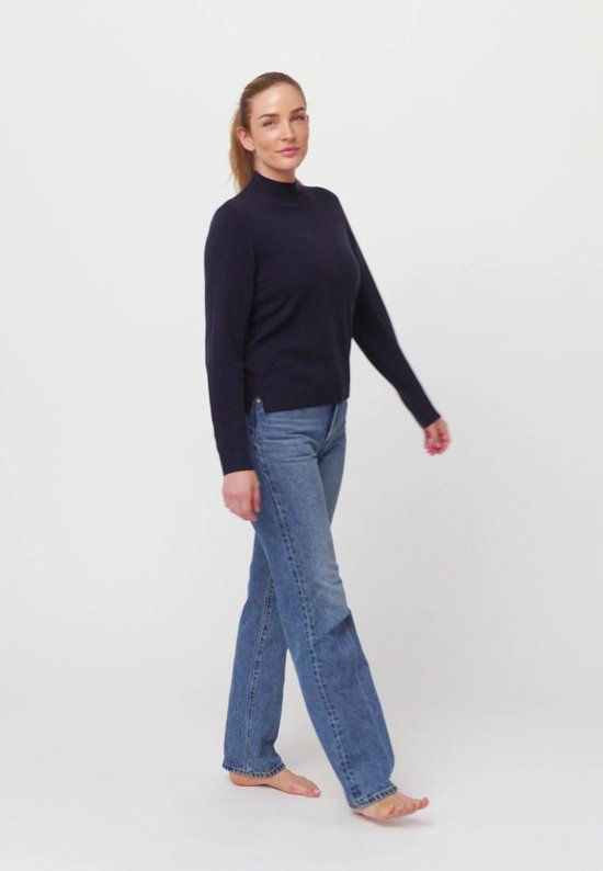 Pull DANISH ENDURANCE en laine mérinos et cachemire mélangés - Pull col rond en maille Premium - D'une douceur exceptionnelle - pour homme - Marron - Taille M