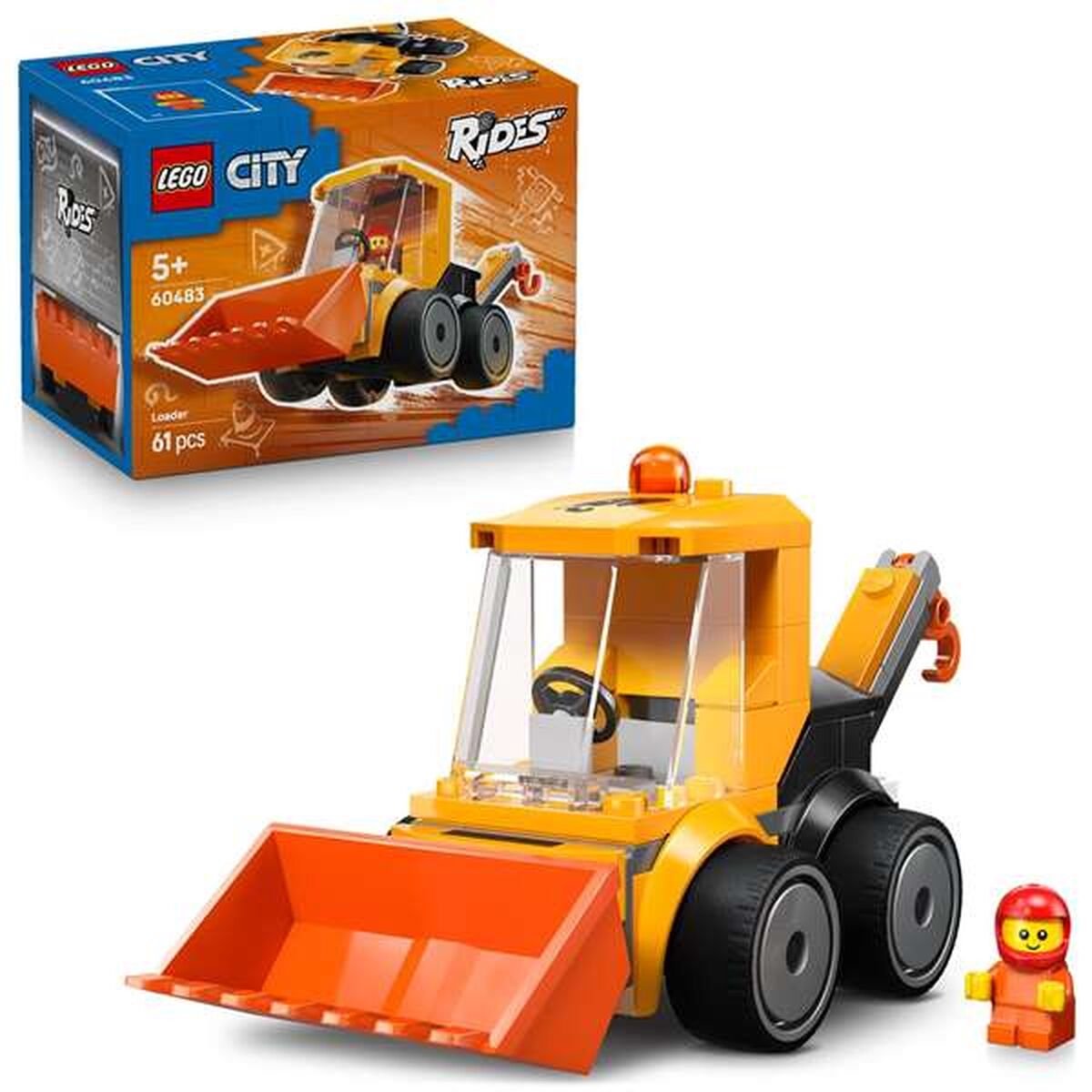 LEGO City Rides – Construction Loader - 60483 — afbeelding 15
