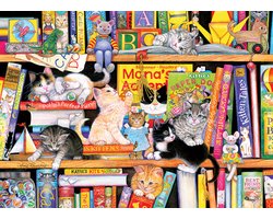 Cobble Hill Legpuzzel Family: Storytime Kitties 350 Stukjes