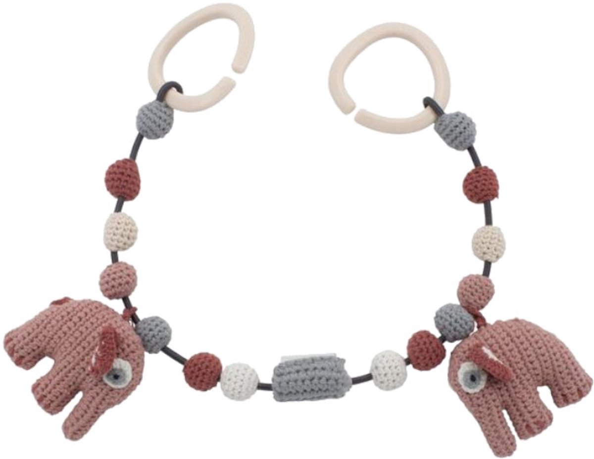 Sebra Fanto The Elephant Wagenspanner Blossom Pink