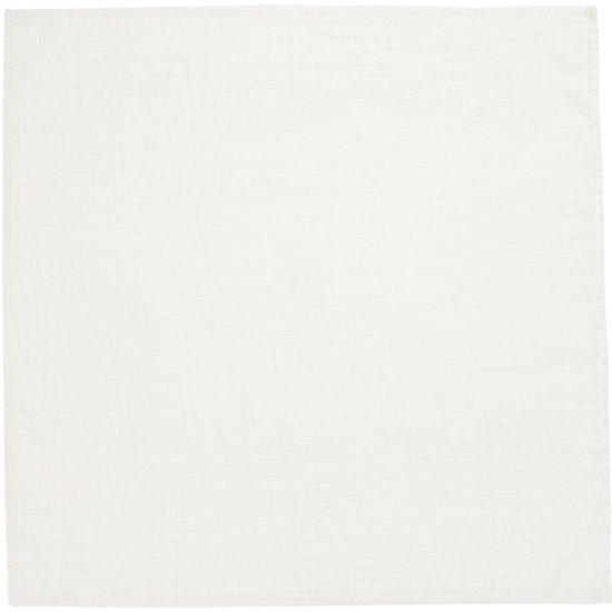 Jollein - Hydrofiele Doek Small 70x70cm - Inbakerdoek - Zacht Katoen - 4 Stuks - Sea Green/Ivory van Jollein — afbeelding 2