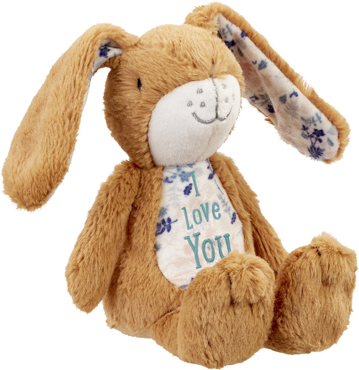 Rainbow Designs Knuffel - Hazeltje - Raad eens... - Nootbruin - 20 cm