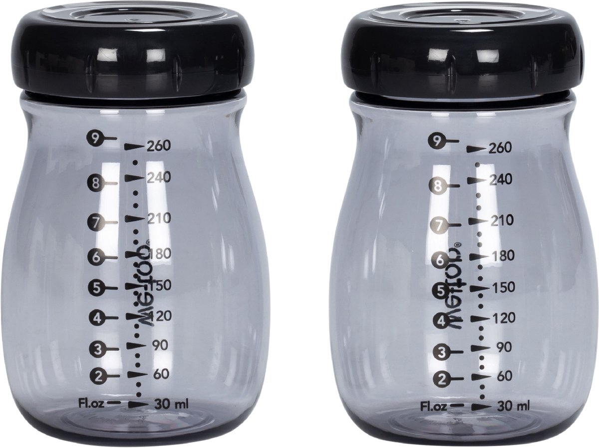 We-Too Opbergbakje - 260 ml - 2 Stuks - Black
