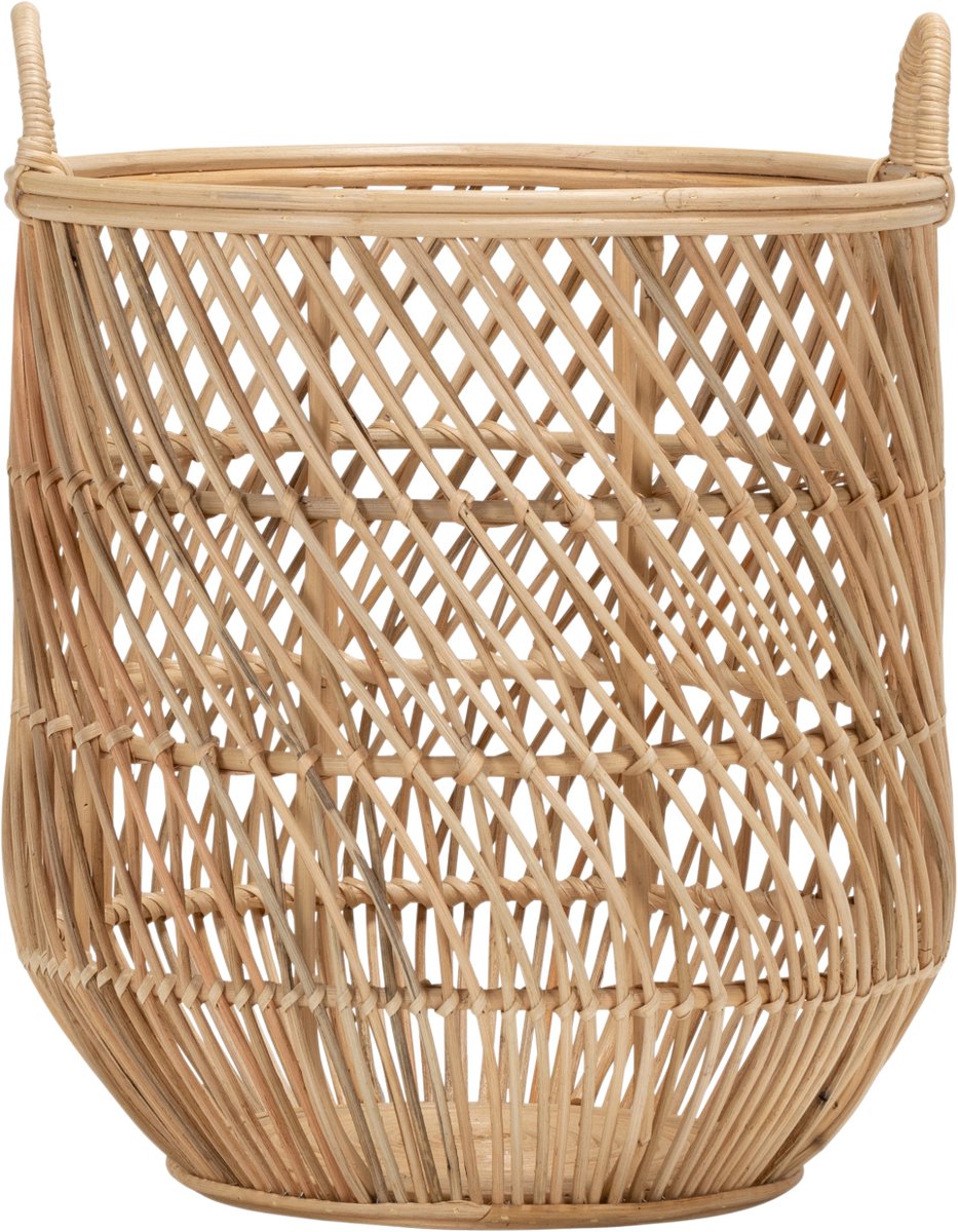 Babypark Exclusief Mand Rond - Klein - Naturel
