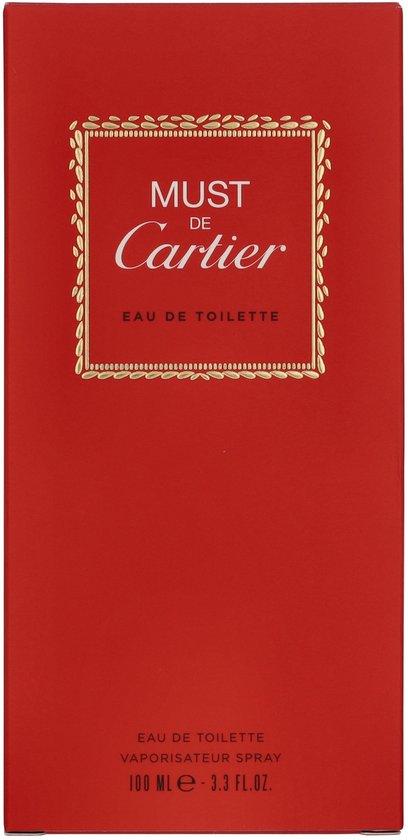 Cartier Must - 100ml - Eau de toilette