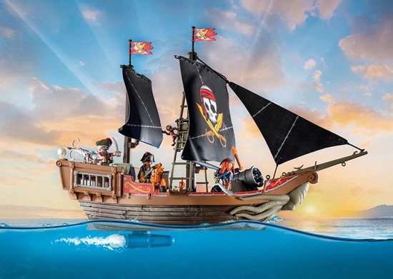PLAYMOBIL Pirates Groot piratenschip - 71530
