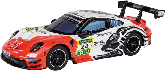 Carrera HYBRID Racebaanauto - AI Gaming - Porsche 911 GT3 R Lionspeed GP No.24 - Bestuurbare auto - Besturing via app - 1:50 van Carrera — afbeelding 2