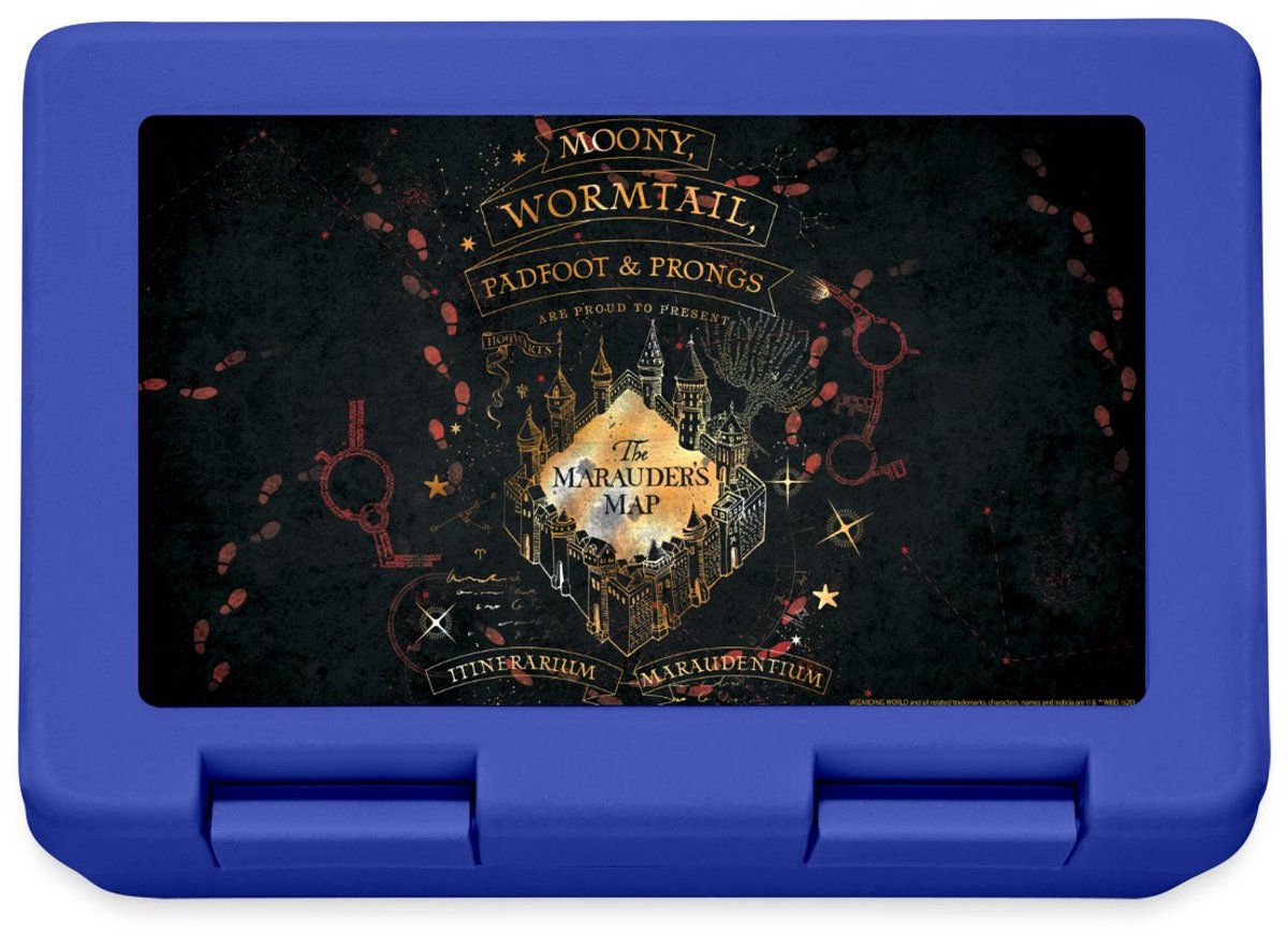 Harry Potter The Marauder's Map Broodtrommel Lunchbox