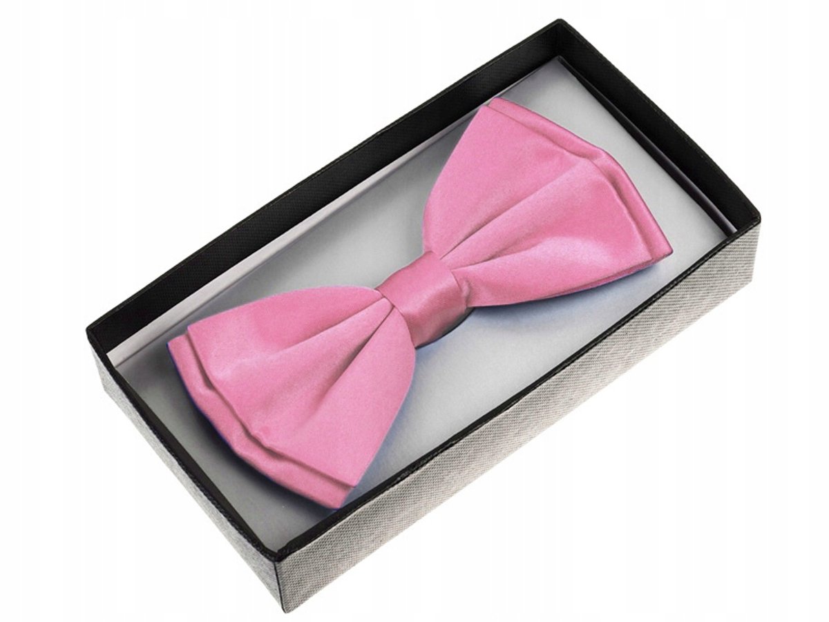 Roze Stropdas Set met Cadeau Doos - Verstelbaar Unisex