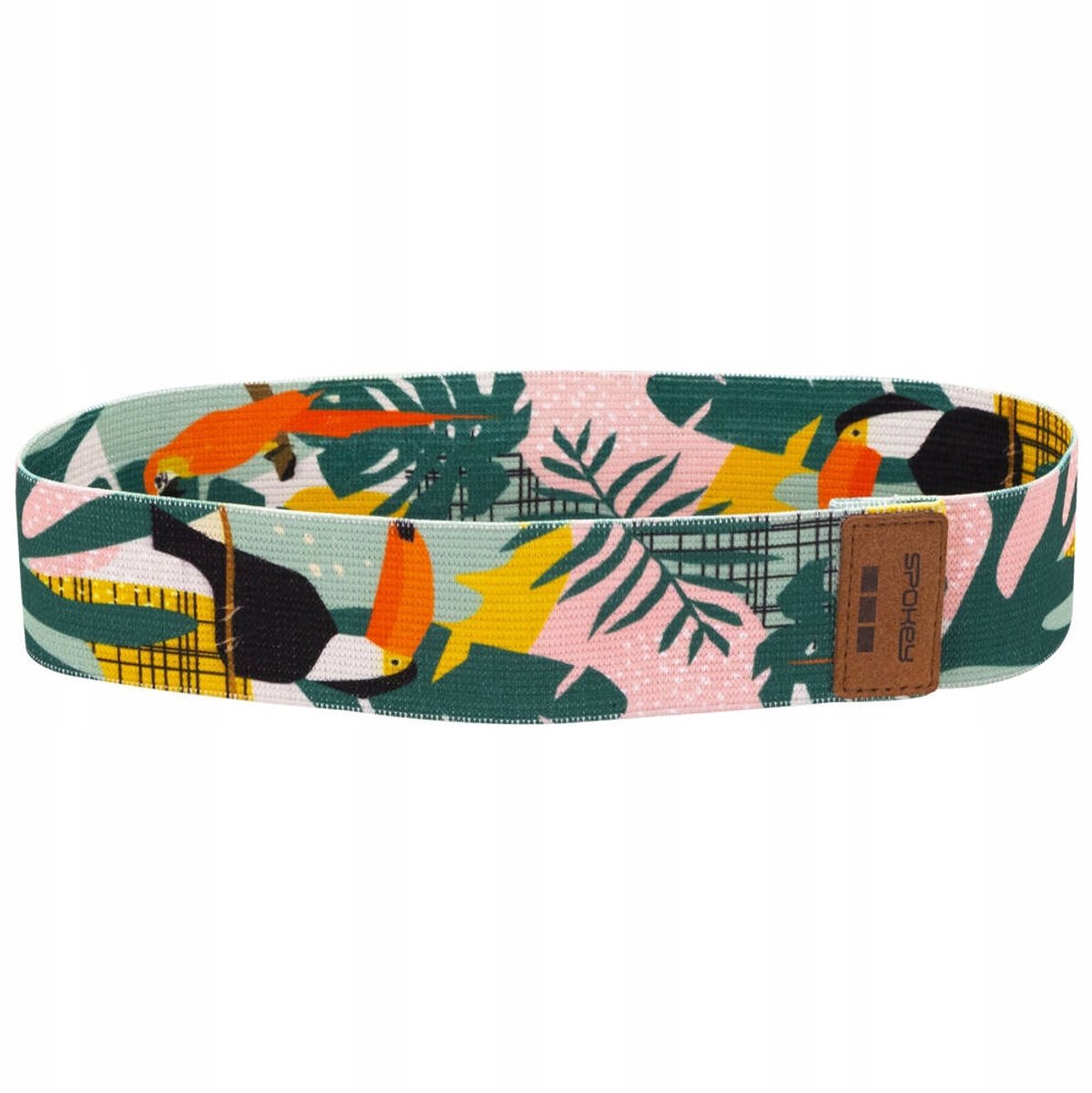 Spokey HOME JUNGLE Fitnessband - Katoen, 30kg Weerstand