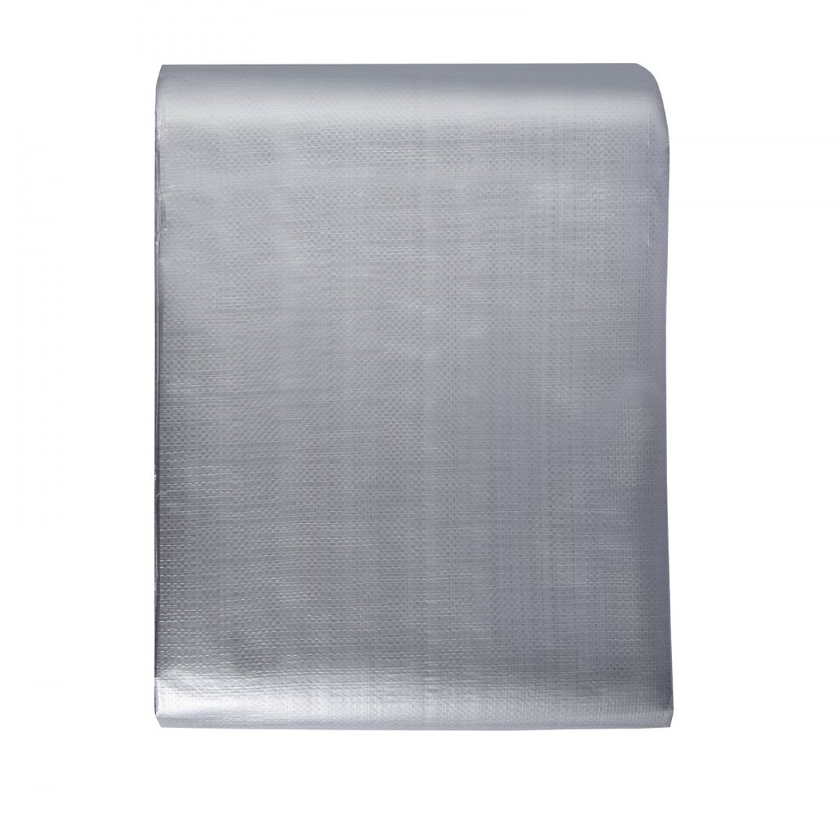 PE Afdekzeil - Beschermzeil - 4,88 x 6,10 m - Waterdicht - UV-bestendig - Dikte 0,25 mm (10 mil) - 12x12 weefdichtheid - Bruin/Zilver