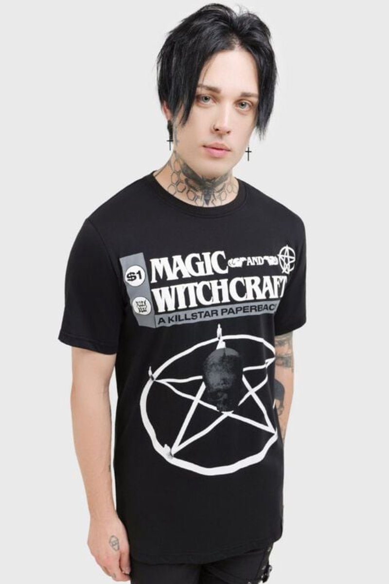 Killstar Paperback T-Shirt Heren T-shirt - zwart - XS