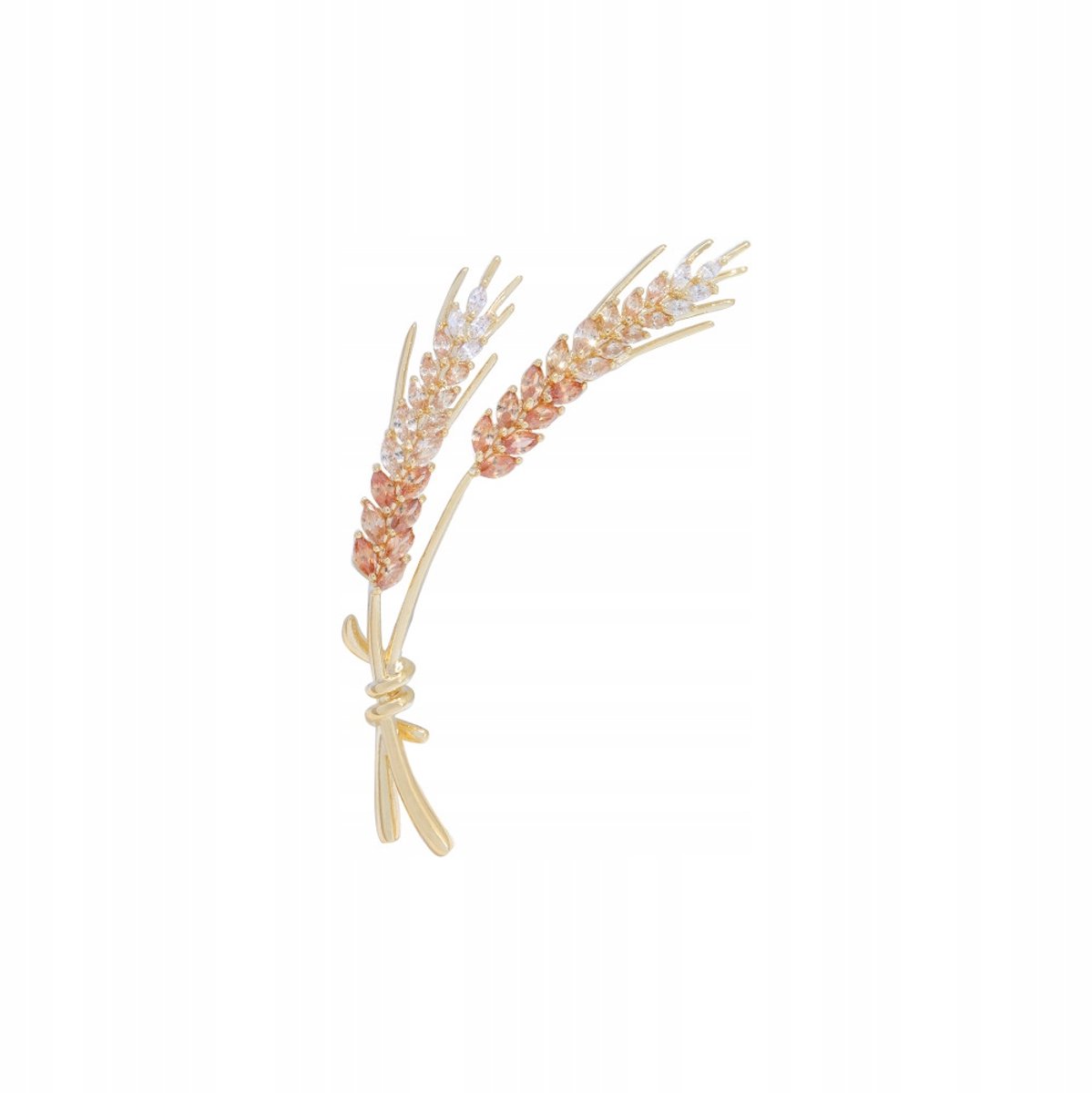 PINETS Gouden Broche Korenaren 14 Karaat