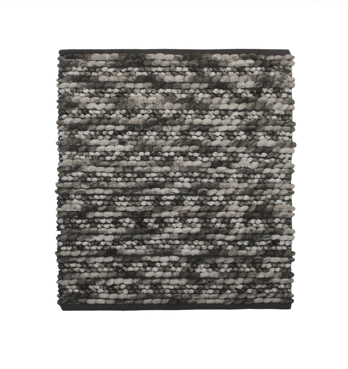 Heckettlane Badmat Brenda - Badkamermat - Bidetmat - Antislip tapijt - 60x60 cm - Antraciet