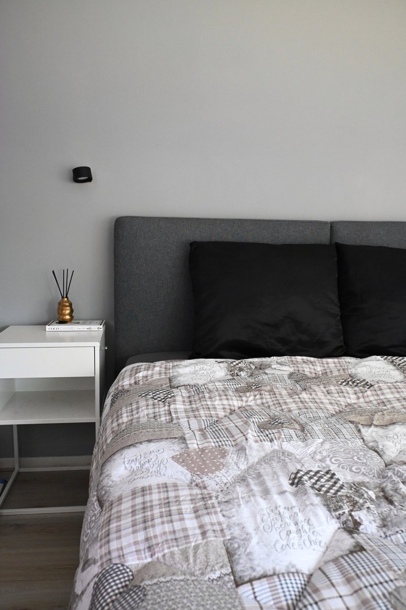 Valking Dekbed Zonder Overtrek - Beige & Taupe - Voor het hele jaar 240 x 220 cm