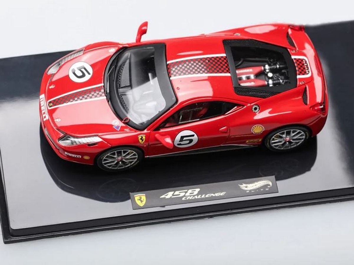 Ferrari 458 Challenge - 1:43 - Hot Wheels Elite
