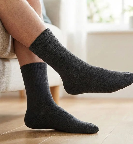 Grijze Antipress sokken Unisex Merino wol | – More than socks