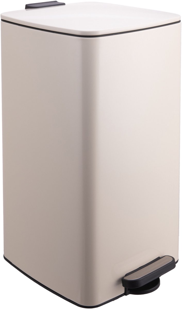 Prullenbak - 30 l - beige
