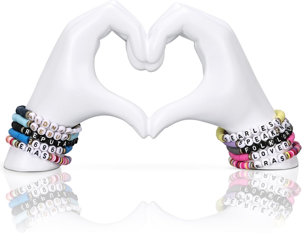 Stunq® Elegant Hartvormig Sculptuur van Gepoederde Metaal - Perfect voor Elke Ruimte