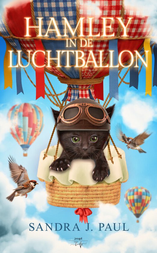 Hamley, het avontuurlijke zwarte katje dat mensen verstaat 14 - Hamley in de luchtballon