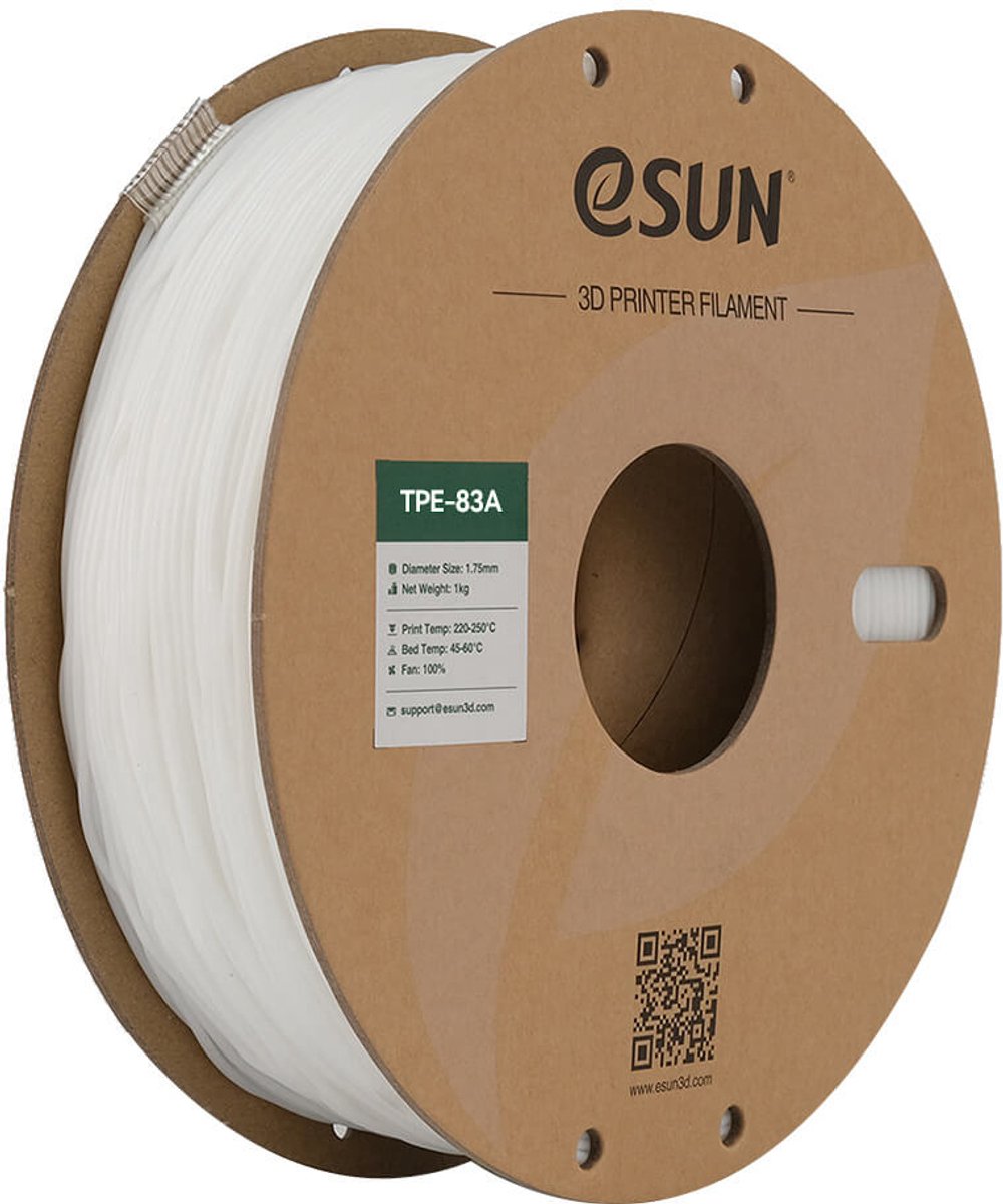 eSun Natural eLastic Filament – 1,75 mm – 1kg