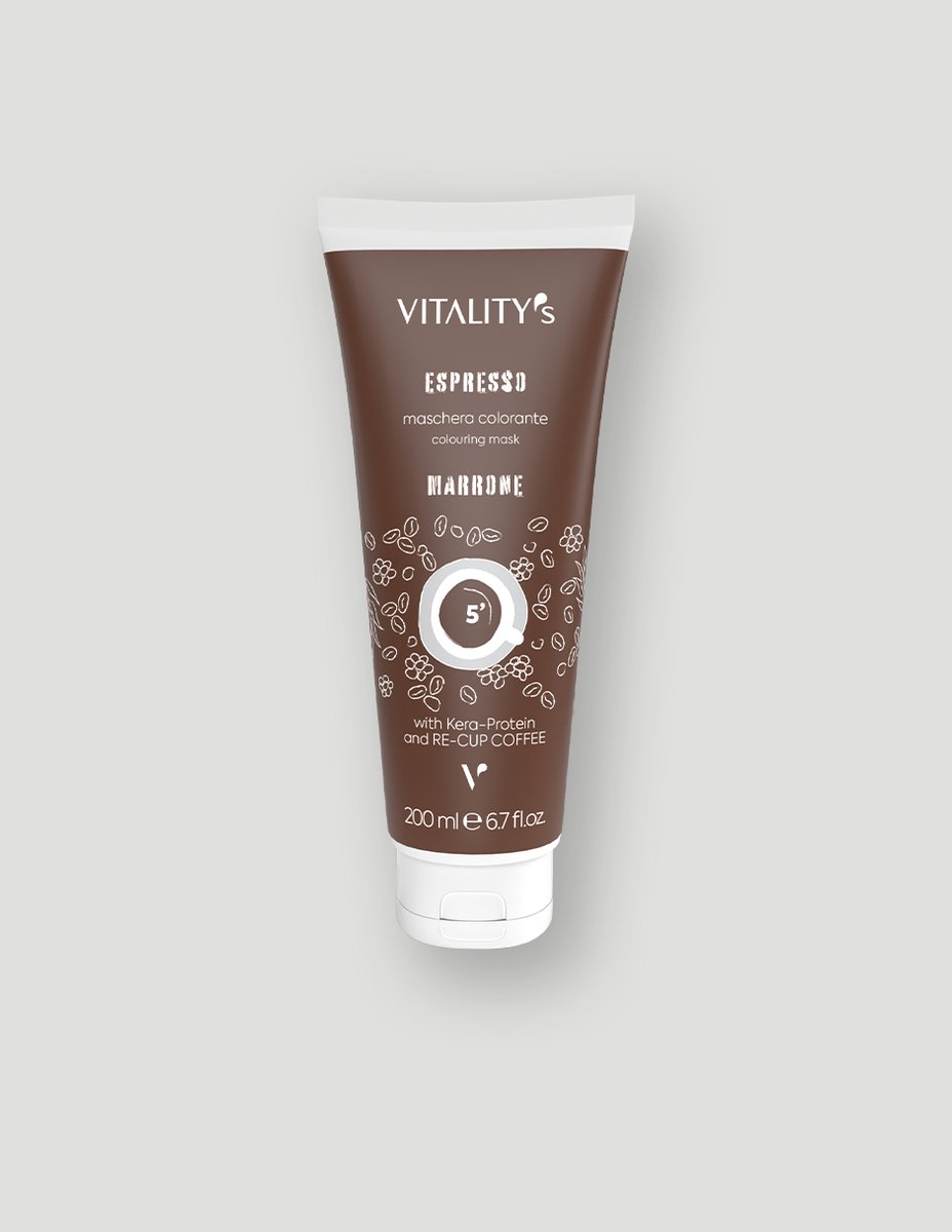 Vitality's Masker Espresso Colouring Mask Marrone 200ml