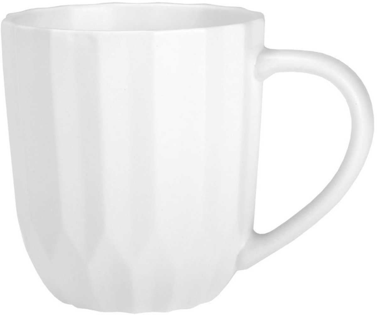 SIENA WZ1 Porseleinen Mok Wit 360ml - Stijlvol & Praktisch