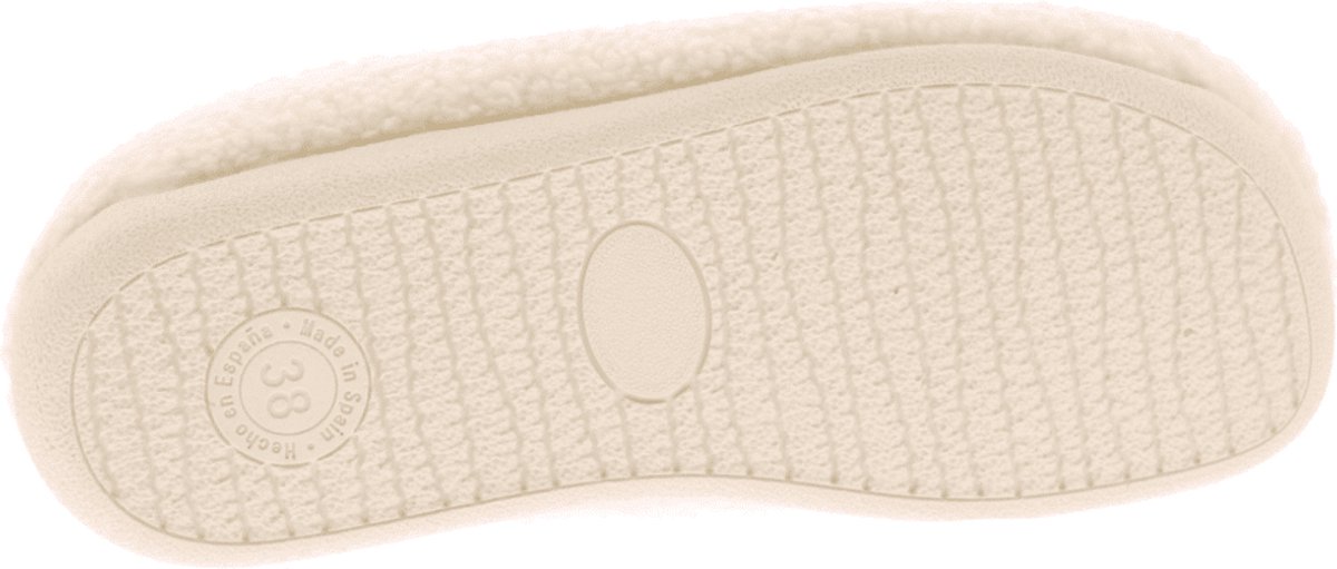 Scapa Dames Pantoffel Crudo | Wit | Maat: 41