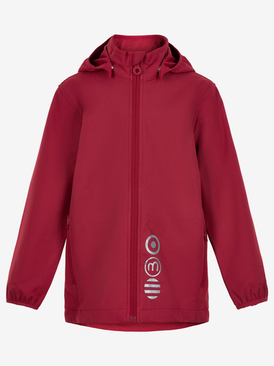 Minymo Softshell Jas Junior Polyester Rood