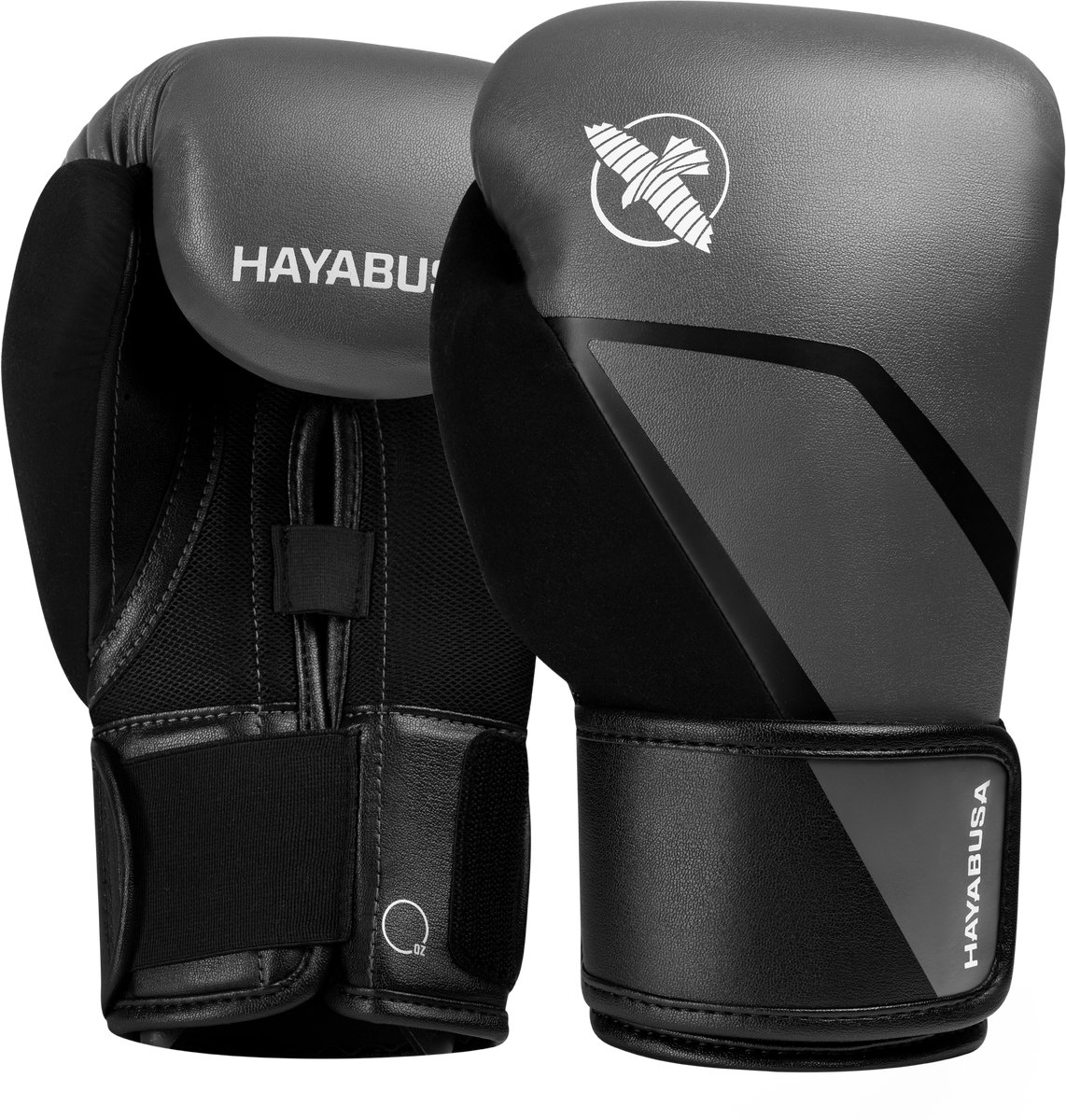 Hayabusa E1 Bokshandschoenen - Grijs/Zwart 12 oz