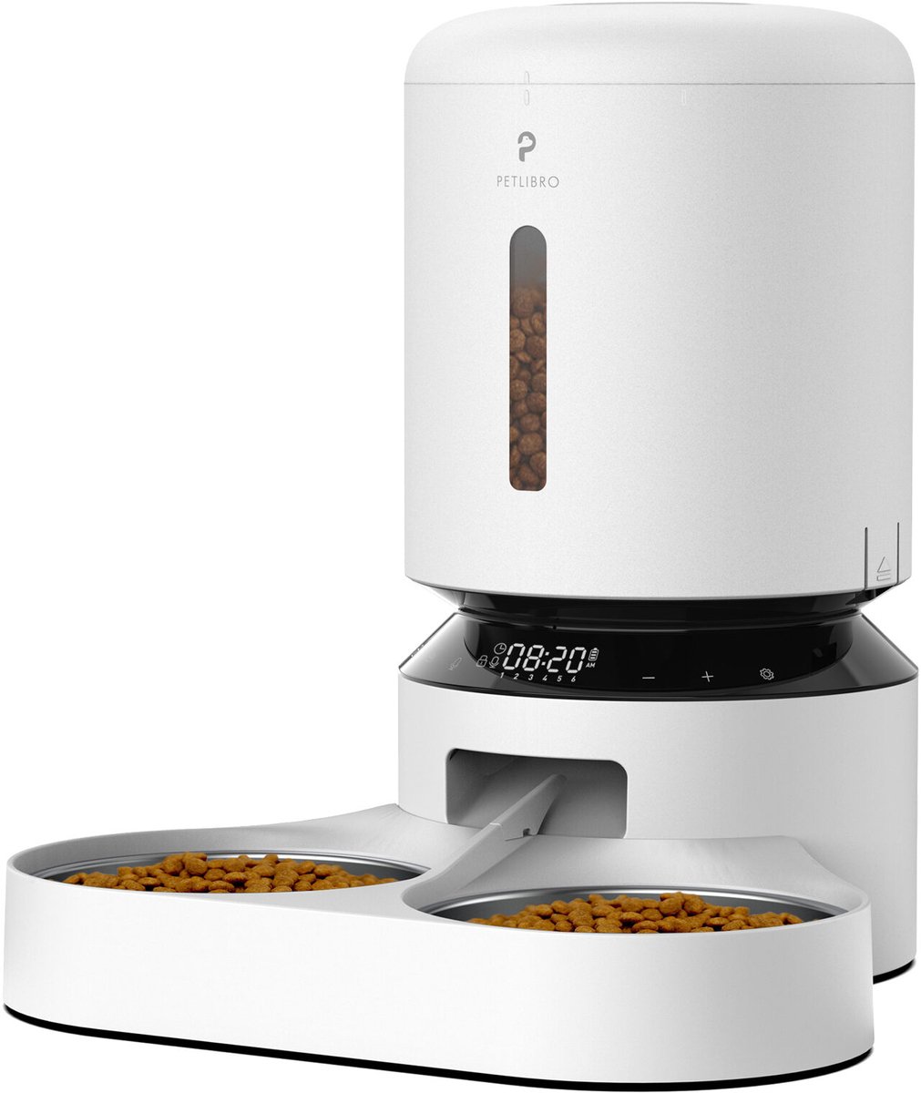 Petlibro Dual - Voerautomaat - 5L - voor honden en katten - zwart thumbnail 5