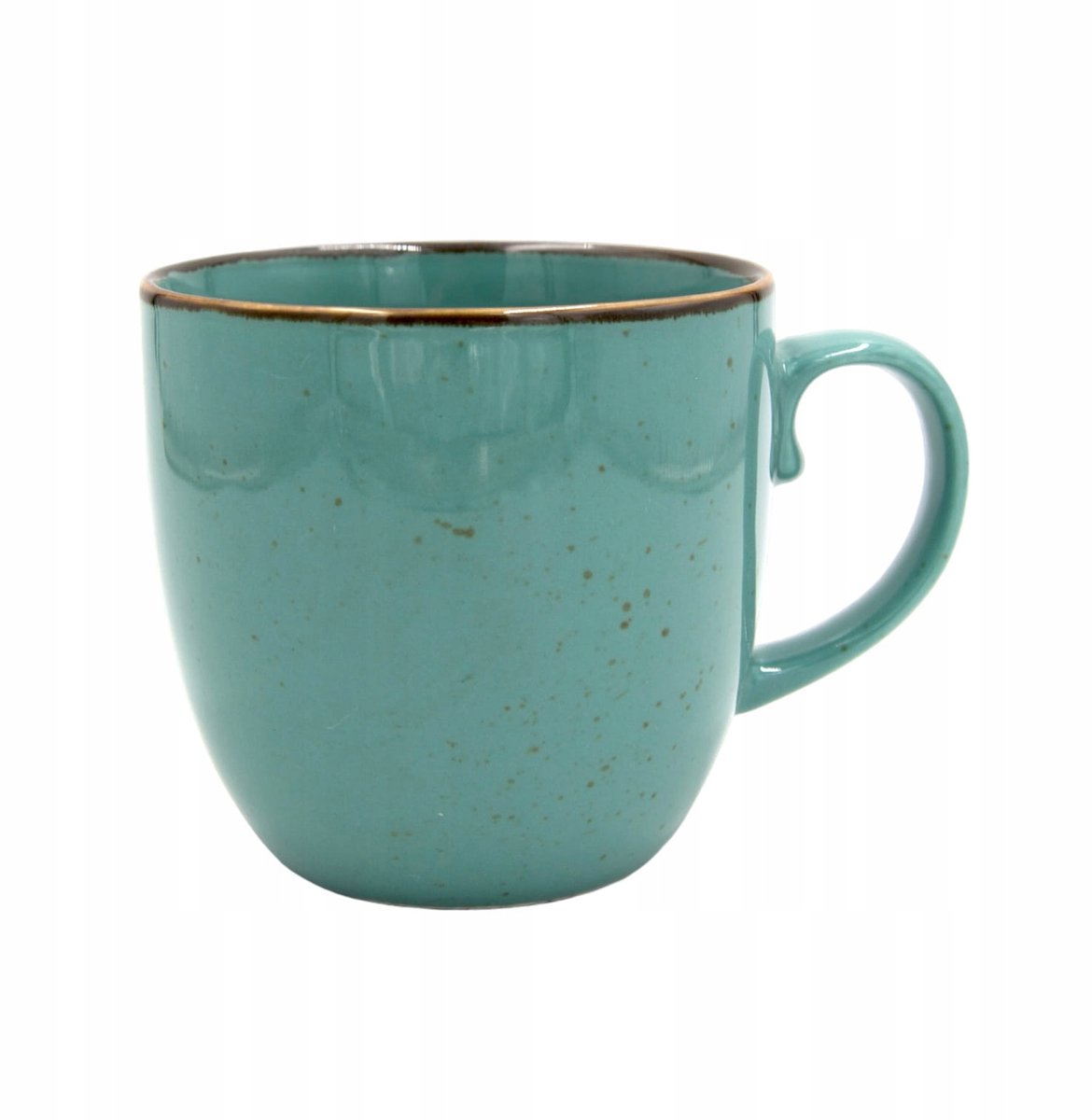 Alumina Rustic Mok Groen 500 ml - Duurzaam Porselein