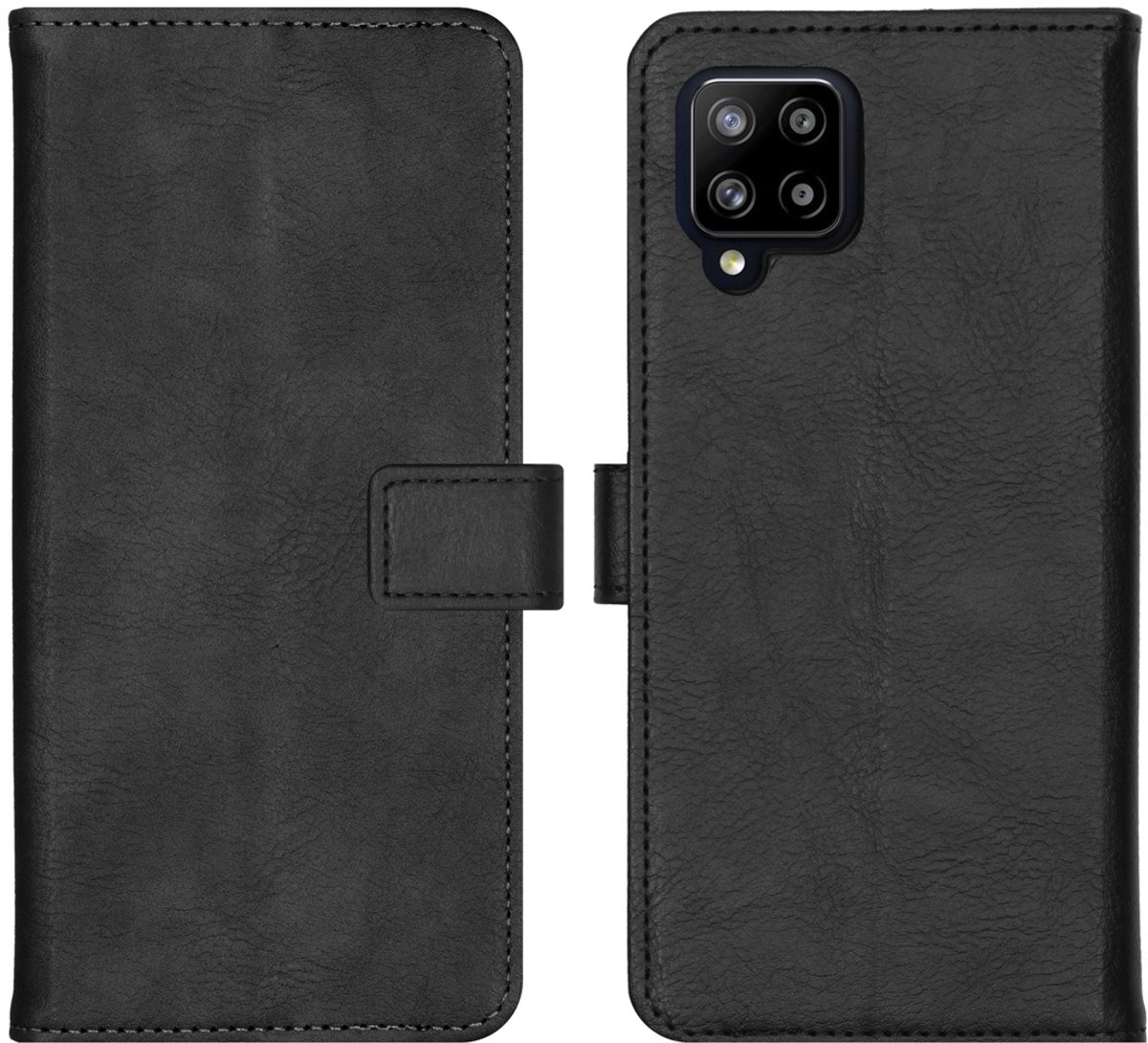 imoshion Hoesje - Geschikt voor Samsung Galaxy A42 - Luxe Bookcase - Zwart