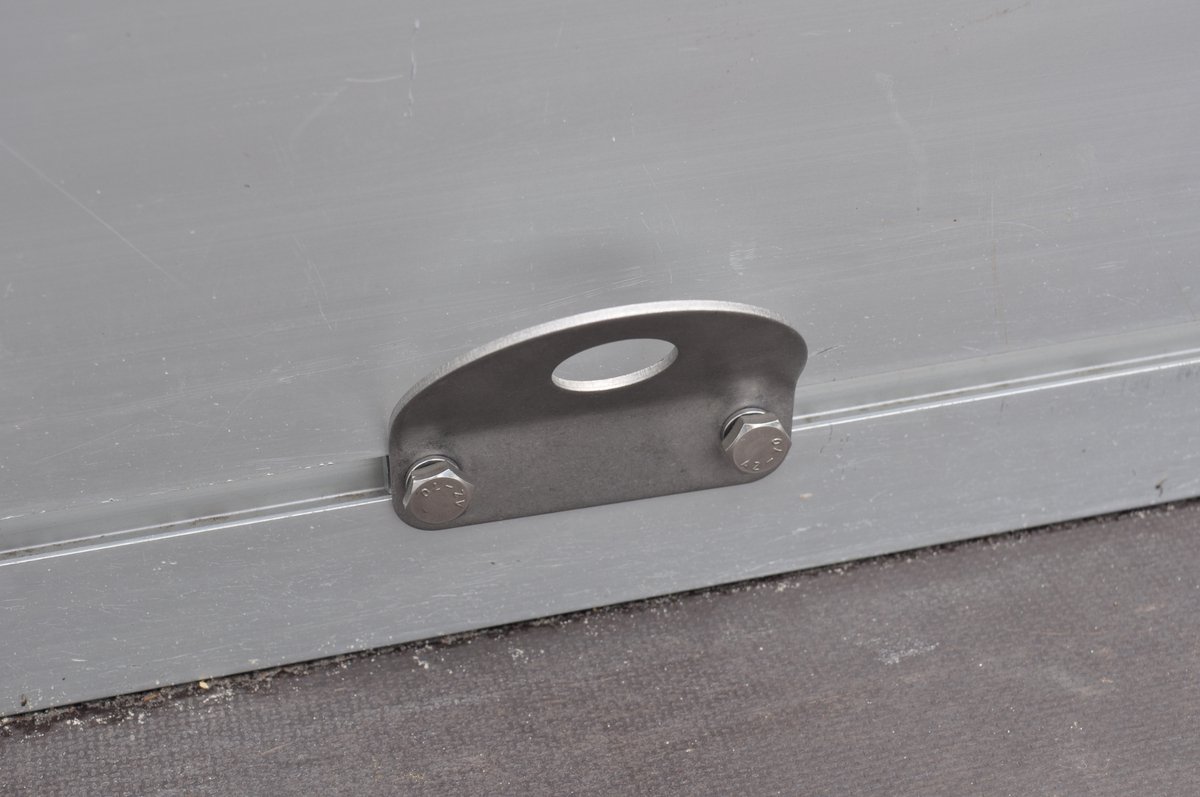 Sjoroog 90x74 mm - inclusief tegenstuk 90x18x6 mm - geschikt voor Anssems aanhanger - set van 4 stuks – foto 4