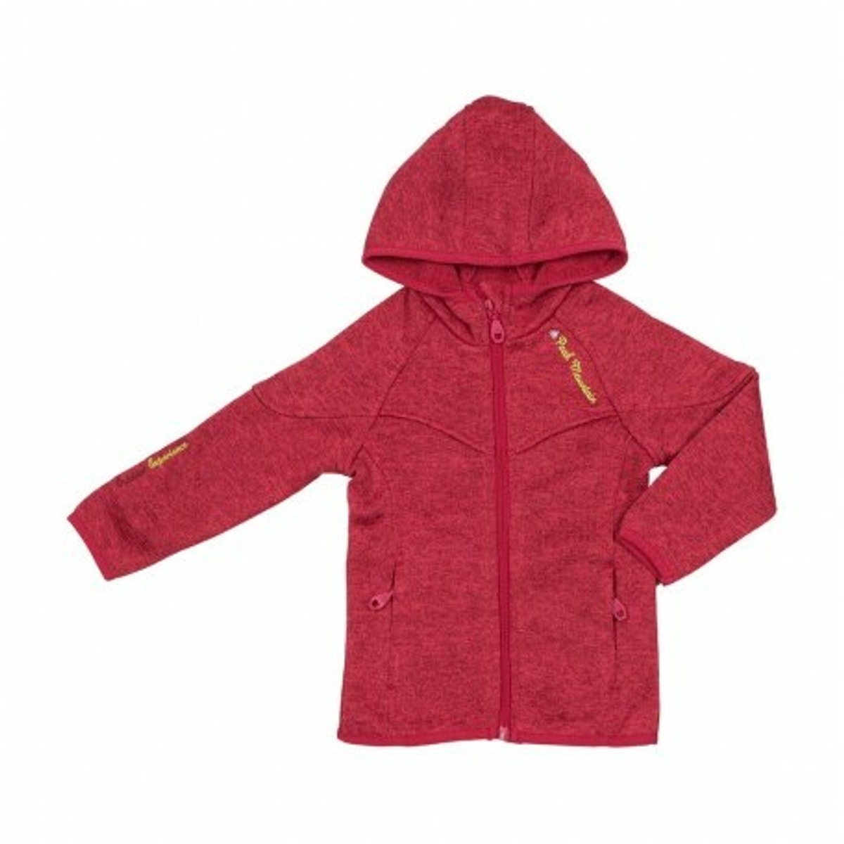 Fleece sweater voor meisjes Peak Mountain Fatora Rood