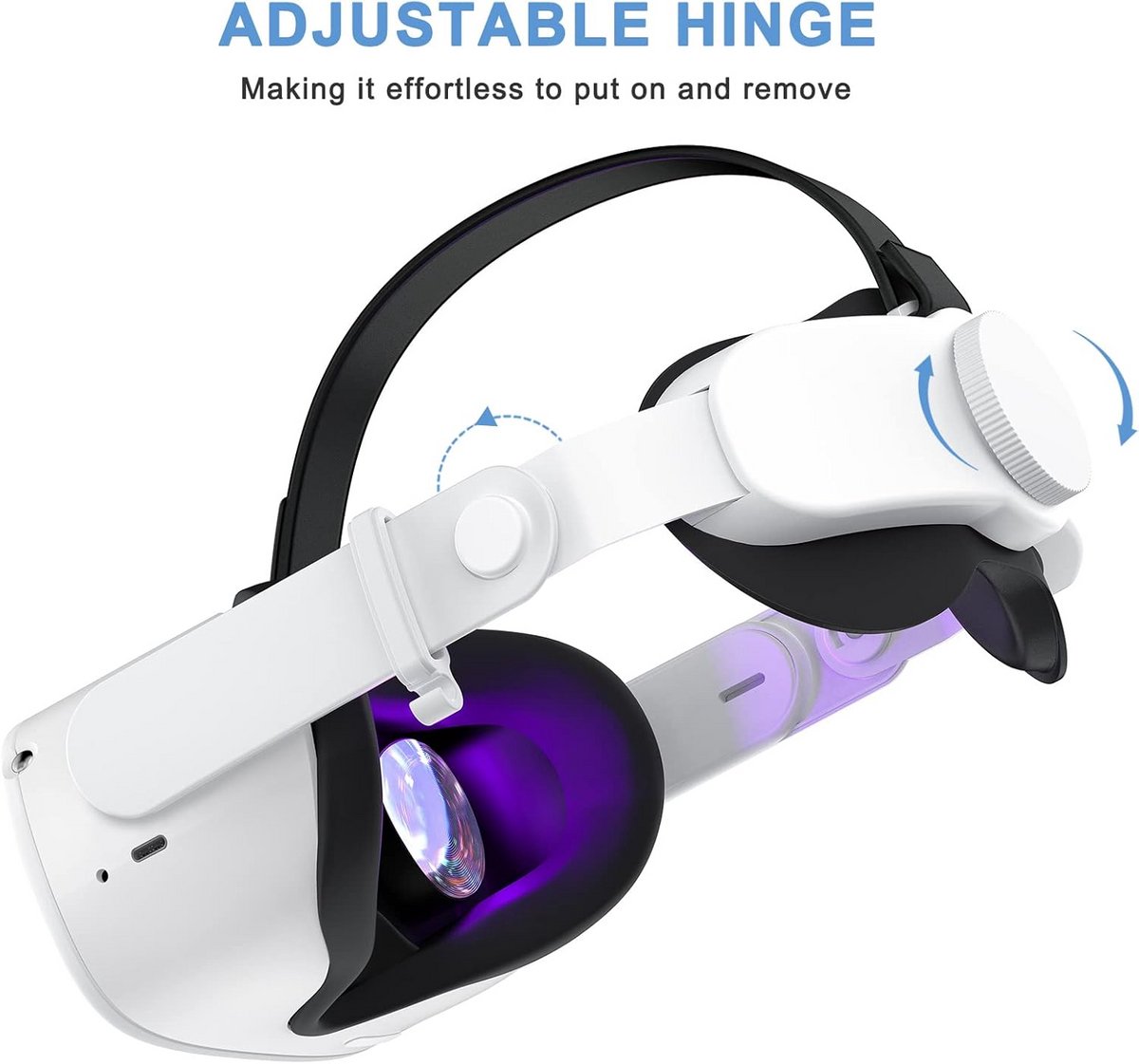 DrPhone VHB2 - Hoofdband Geschikt Voor De Pico 4 VR-Bril - Hoofdband