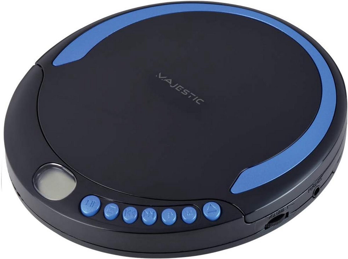 Draagbare CD/MP3-speler met schokbestendigheid en hoofdtelefoonaansluiting - inclusief hoofdtelefoon