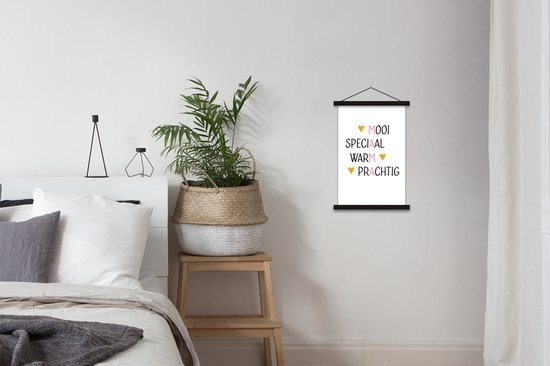 Beau cadeau pour maman - impression avec texte - Maman est belle, spéciale chaude, belle affiche d'école en textielposter 40x60 cm - Tirage photo sur affiche textielposter (décoration murale salon / chambre)